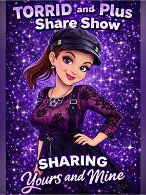 Live Share Show Flyer! Torrid and Plus!!! Personal Closet Clear-Out! 🔥 Deals!